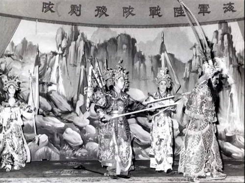 The main mission of the Flying Horse Bangzi opera team was to entertain the troops.