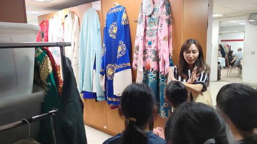 Discovering the School’s Performance Costumes.